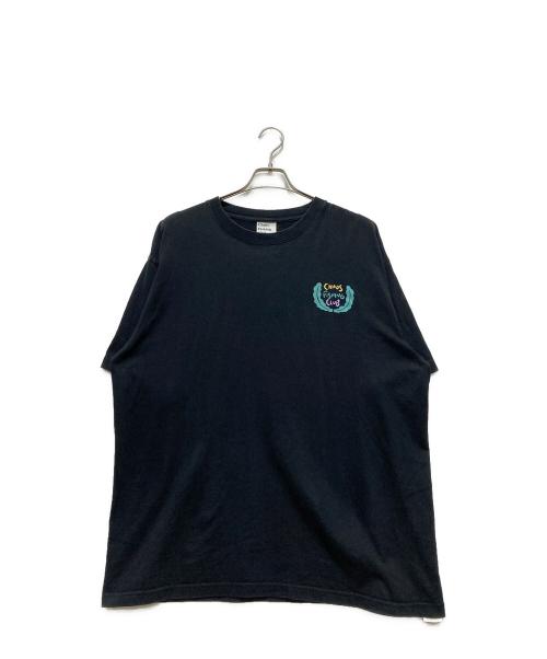CHAOS FISHING CLUB（カオスフィッシングクラブ）CHAOS FISHING CLUB (カオスフィッシングクラブ) プリント Tシャツ ブラック サイズ:XLの古着・服飾アイテム