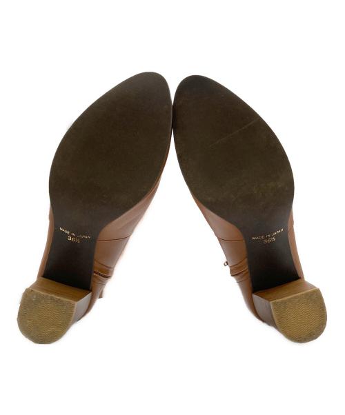 UNITED ARROWS（ユナイテッドアローズ）UNITED ARROWS (ユナイテッドアローズ) ロングブーツ ブラウン サイズ:36 1/2の古着・服飾アイテム