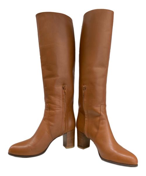 UNITED ARROWS（ユナイテッドアローズ）UNITED ARROWS (ユナイテッドアローズ) ロングブーツ ブラウン サイズ:36 1/2の古着・服飾アイテム