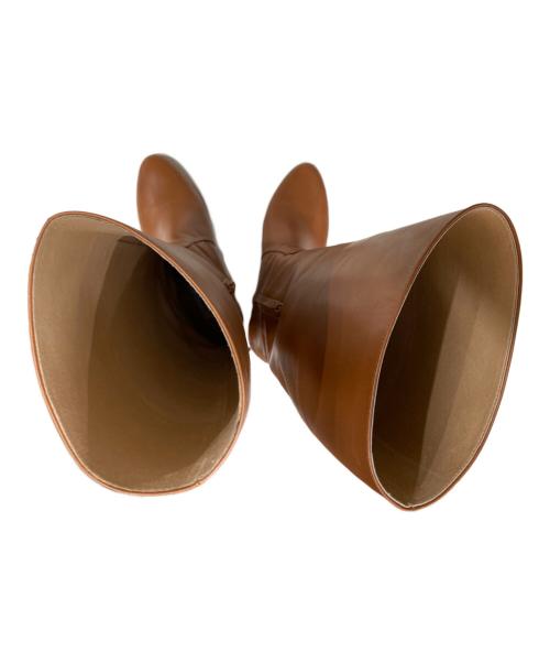 UNITED ARROWS（ユナイテッドアローズ）UNITED ARROWS (ユナイテッドアローズ) ロングブーツ ブラウン サイズ:36 1/2の古着・服飾アイテム