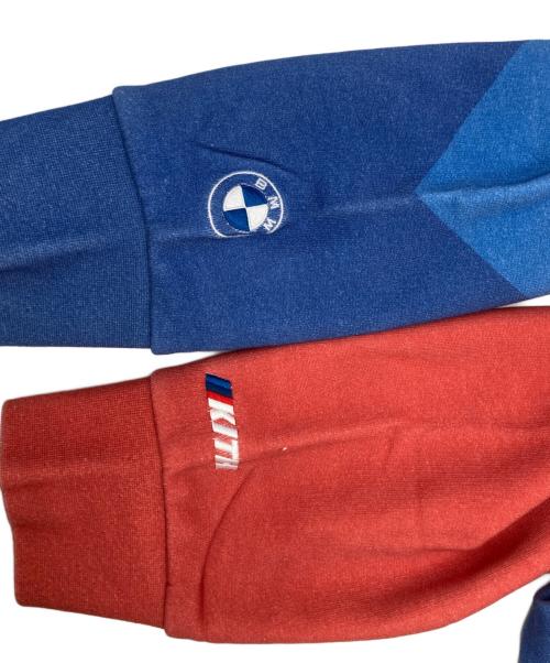 KITH（キス）KITH (キス) BMW (ビーエムダブリュー) Vintage Nelson Crewneck ブルー×レッド サイズ:XLの古着・服飾アイテム