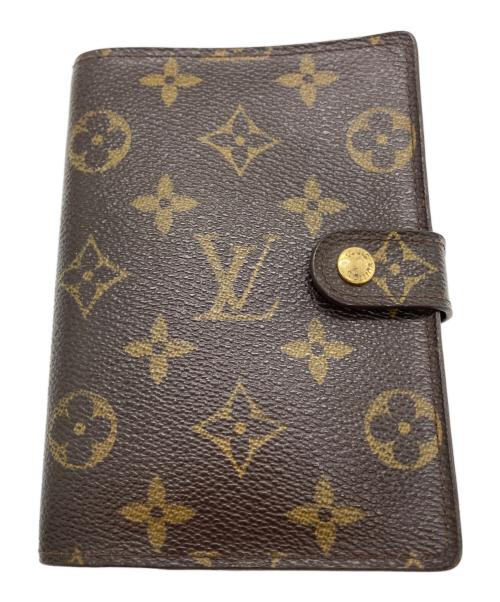 LOUIS VUITTON（ルイ ヴィトン）LOUIS VUITTON (ルイ ヴィトン) 手帳カバー ブラウンの古着・服飾アイテム