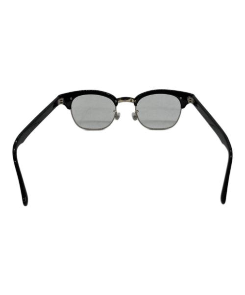 白山眼鏡店（ハクサンガンキョウテン）白山眼鏡店 (ハクサンガンキョウテン) 伊達眼鏡 ブラックの古着・服飾アイテム