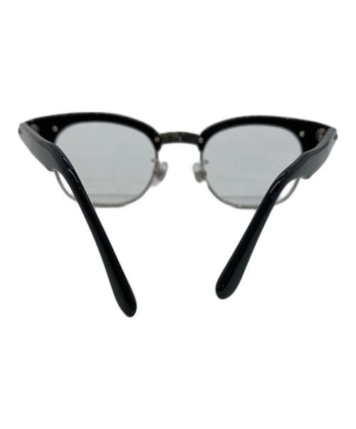 白山眼鏡店（ハクサンガンキョウテン）白山眼鏡店 (ハクサンガンキョウテン) 伊達眼鏡 ブラックの古着・服飾アイテム