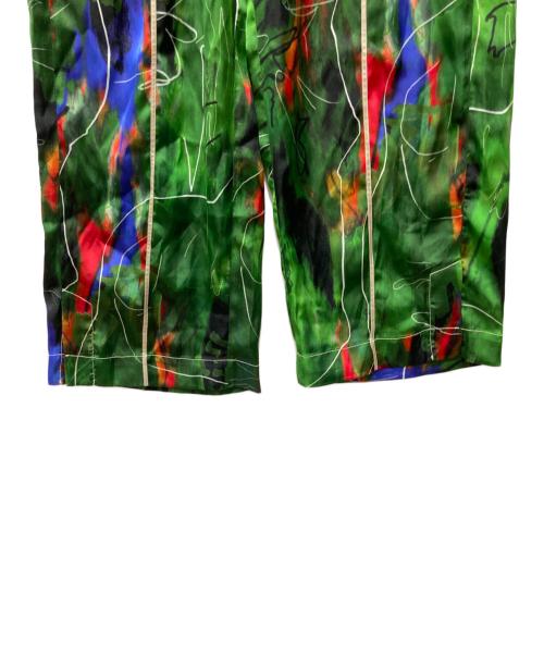 OMMO（オーエムエムオー）OMMO (オーエムエムオー) RELAX AIRLY PANTS グリーン サイズ:Sの古着・服飾アイテム