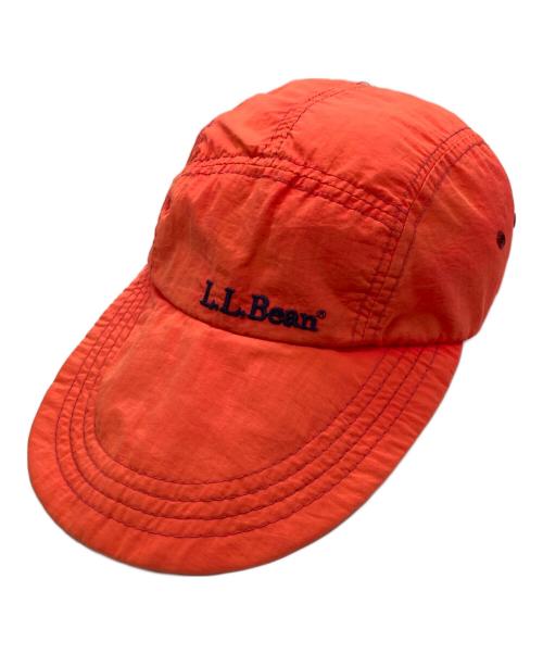 L.L.Bean（エルエルビーン）L.L.Bean (エルエルビーン) ナイロン ロングビル 5パネル キャップ レッドの古着・服飾アイテム