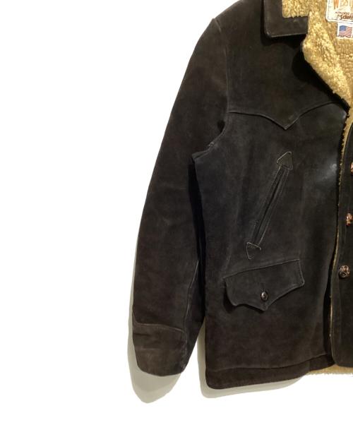 Schott（ショット）Schott (ショット) WESTERN ボアランチジャケット ブラウン サイズ:42の古着・服飾アイテム
