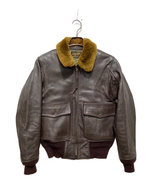 BUZZ RICKSON'S（バズリクソンズ）Buzz Rickson's (バズリクソンズ) MIL-J-7823  G-1 フライトジャケット ブラック サイズ:34の古着・服飾アイテム