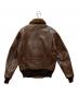 Buzz Rickson's (バズリクソンズ) M-422A フライトジャケット ブラウン サイズ:34：50000円
