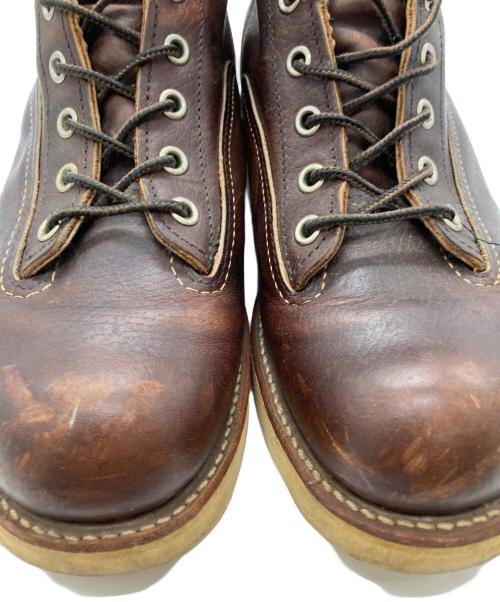 RED WING（レッドウィング）RED WING (レッドウィング) LINEMAN BOOTS ブラウン サイズ:7 1/2の古着・服飾アイテム
