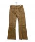 Knuth Marf (クヌースマーフ) bell bottom denim pants ブラウン サイズ:M 未使用品：9000円