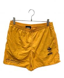 MOUNTAIN RESEARCH×yanggao×影響亜細亜（マウンテンリサーチ×ヤンガオ×エイキョウアジア）の古着「ハーフパンツ」｜オレンジ