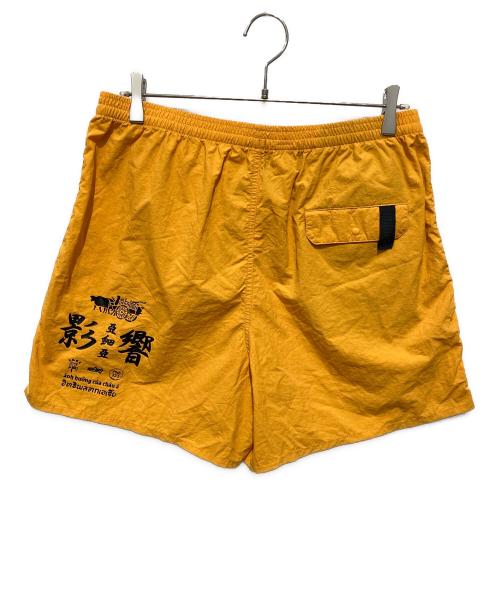 MOUNTAIN RESEARCH（マウンテンリサーチ）MOUNTAIN RESEARCH (マウンテンリサーチ) yanggao (ヤンガオ) 影響亜細亜 (エイキョウアジア) ハーフパンツ オレンジ サイズ:Lの古着・服飾アイテム