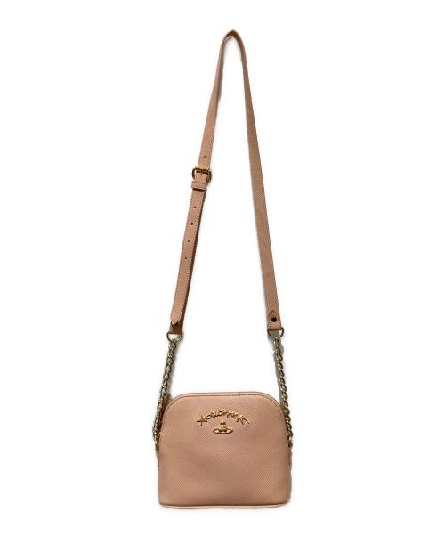 Vivienne Westwood ANGLOMANIA（ヴィヴィアンウエストウッドアングロマニア）VIVIENNE WESTWOOD ANGLOMANIA (ヴィヴィアンウエストウッドアングロマニア) ショルダーバッグ ピンク サイズ:OneSizeの古着・服飾アイテム