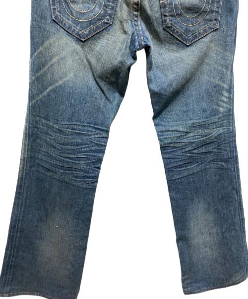 TRUE RELIGION（トゥルー レリジョン）TRUE RELIGION (トゥルー レリジョン) スタッズデニムパンツ インディゴ サイズ:W34の古着・服飾アイテム