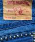 中古・古着 TRUE RELIGION (トゥルー レリジョン) スタッズデニムパンツ インディゴ サイズ:W34：11000円
