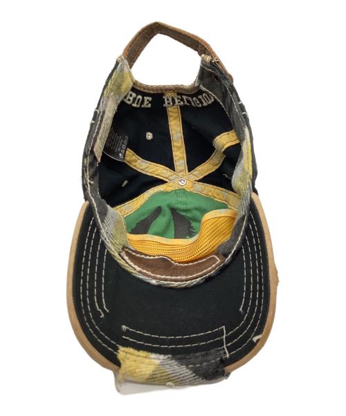 TRUE RELIGION（トゥルー レリジョン）TRUE RELIGION (トゥルー レリジョン) キャップ / ダメージデザインキャップ ブラックの古着・服飾アイテム