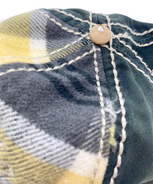 TRUE RELIGION（トゥルー レリジョン）TRUE RELIGION (トゥルー レリジョン) キャップ / ダメージデザインキャップ ブラックの古着・服飾アイテム