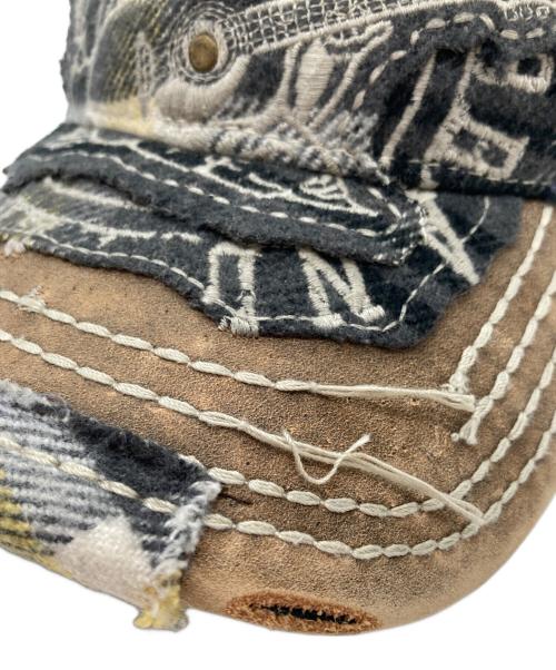 TRUE RELIGION（トゥルー レリジョン）TRUE RELIGION (トゥルー レリジョン) キャップ / ダメージデザインキャップ ブラックの古着・服飾アイテム