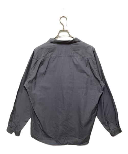 AURALEE（オーラリー）AURALEE (オーラリー) WASHED FINX TWILL P／O SHIRTS グレー サイズ:５の古着・服飾アイテム