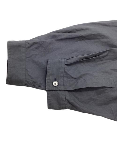 AURALEE（オーラリー）AURALEE (オーラリー) WASHED FINX TWILL P／O SHIRTS グレー サイズ:５の古着・服飾アイテム