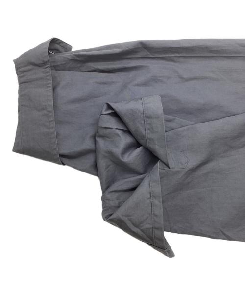 AURALEE（オーラリー）AURALEE (オーラリー) WASHED FINX TWILL P／O SHIRTS グレー サイズ:５の古着・服飾アイテム