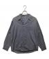 AURALEE（オーラリー）の古着「WASHED FINX TWILL P／O SHIRTS」｜グレー