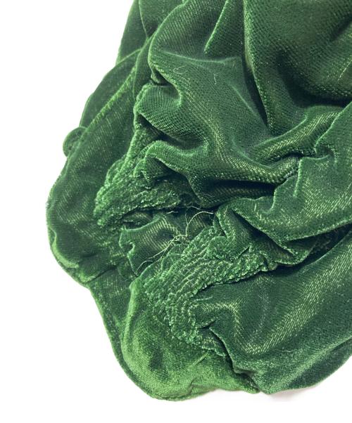 Ameri（アメリ）Ameri (アメリ) ベロア キルティングコート グリーン サイズ:Mの古着・服飾アイテム