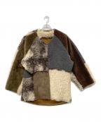 Ameriアメリ）の古着「MANY WAY VARIOUS BOA JACKET」｜ブラウン