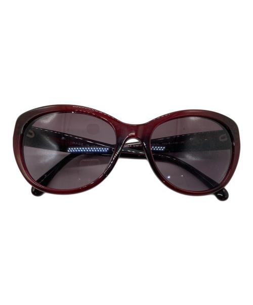 CHANEL（シャネル）CHANEL (シャネル) ココマークカメリアサングラス パープル サイズ:55□18-135の古着・服飾アイテム