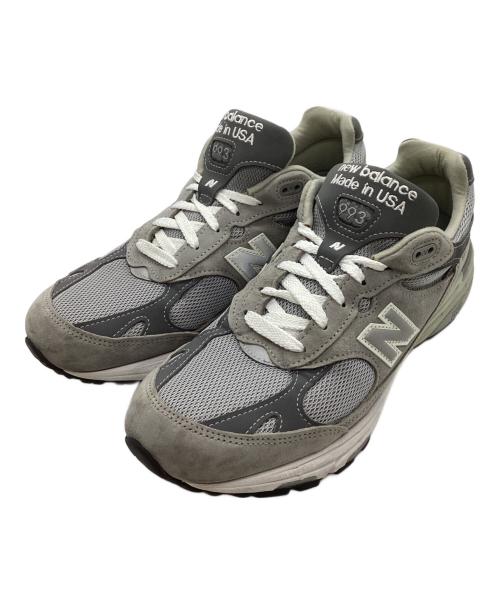 NEW BALANCE（ニューバランス）NEW BALANCE (ニューバランス) 993ローカットスニーカー グレー サイズ:27.5の古着・服飾アイテム