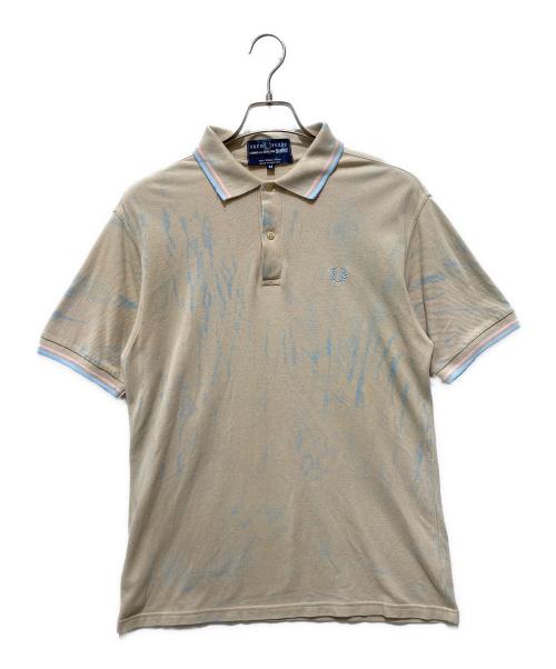 FRED PERRY（フレッドペリー）FRED PERRY (フレッドペリー) COMME des GARCONS (コムデギャルソン) ポロシャツ ベージュ サイズ:Mの古着・服飾アイテム