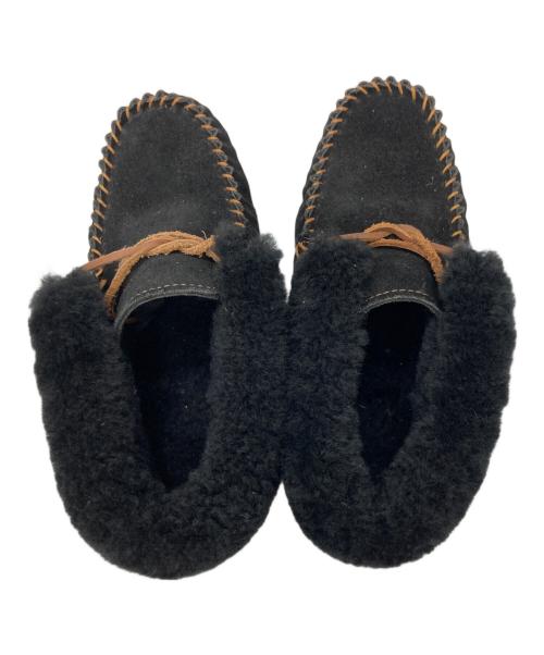 emu（エミュー）emu (エミュー) MOONAH CHESTNUT / モカシンシューズ ブラック サイズ:W7の古着・服飾アイテム