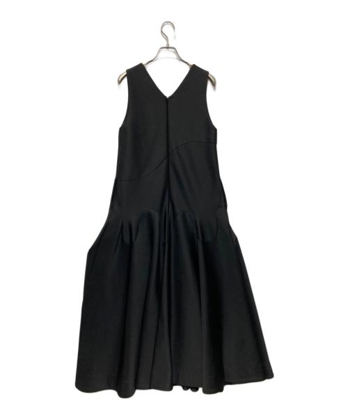 UN3D.（アンスリード）UN3D. (アンスリード) ノースリーブワンピース ブラック サイズ:36の古着・服飾アイテム