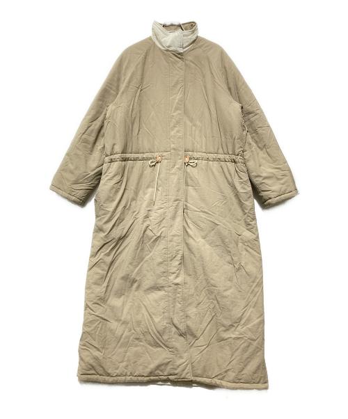 6(ROKU) BEAUTY&YOUTH（ロク ビューティーアンドユース）6(ROKU) BEAUTY&YOUTH (ロク ビューティーアンドユース) NYLON PADDING COAT ホワイト×ベージュ サイズ:38の古着・服飾アイテム