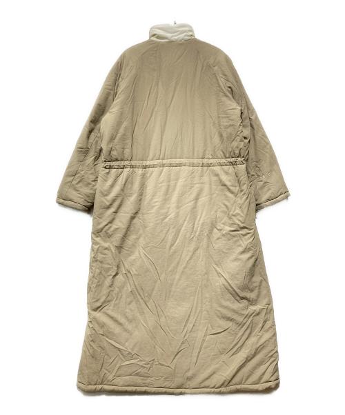 6(ROKU) BEAUTY&YOUTH（ロク ビューティーアンドユース）6(ROKU) BEAUTY&YOUTH (ロク ビューティーアンドユース) NYLON PADDING COAT ホワイト×ベージュ サイズ:38の古着・服飾アイテム