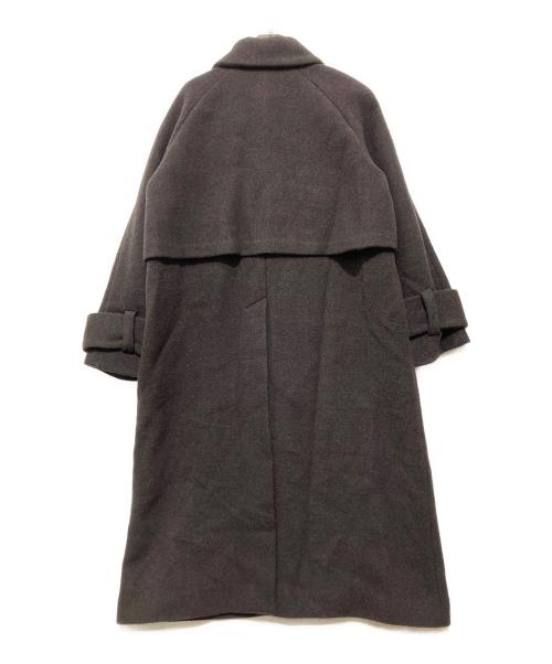 TELOPLAN（テーロプラン）TELOPLAN (テーロプラン) Toey Long Coat / トウイ ロング コート ブラウン サイズ:FREEの古着・服飾アイテム