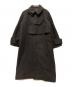 TELOPLAN（テーロプラン）の古着「Toey Long Coat / トウイ ロング コート」｜ブラウン