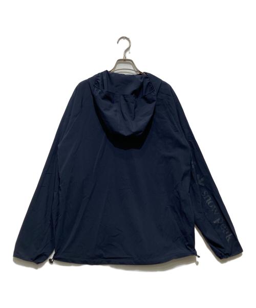 Snow peak（スノーピーク）Snow peak (スノーピーク) WIND AND SEA (ウィンダンシー) Shadow Ripstop Jacket ウィンドブレーカー ネイビー サイズ:Mの古着・服飾アイテム