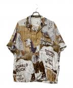 Porter Classicポータークラシック）の古着「ALOHA COLLECTION ALOHA SHIRT」｜ホワイト