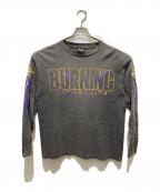 SAINT MICHAELセントマイケル）の古着「LS TEE/EVIL SPILIT」｜グレー