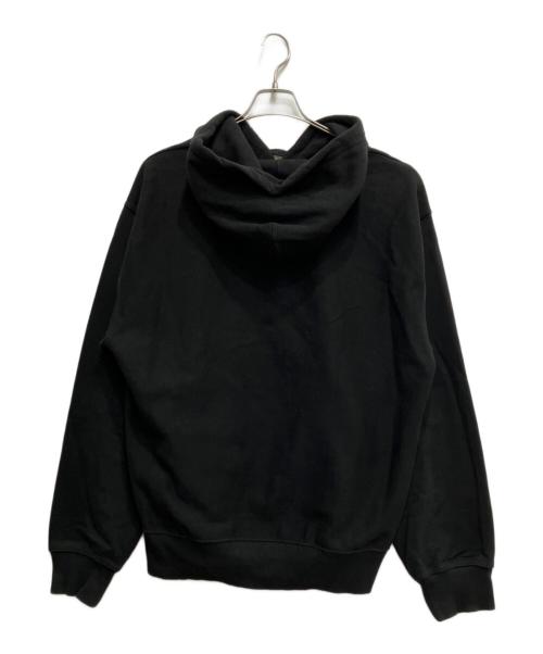 stussy（ステューシー）stussy (ステューシー) ロゴプルオーバーパーカー ブラック サイズ:Lの古着・服飾アイテム