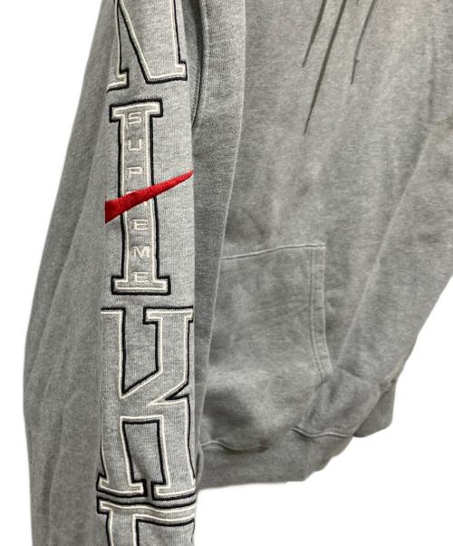 SUPREME（シュプリーム）Supreme (シュプリーム) NIKE (ナイキ) 24SS Hooded Sweatshirt グレー サイズ:Ｌの古着・服飾アイテム