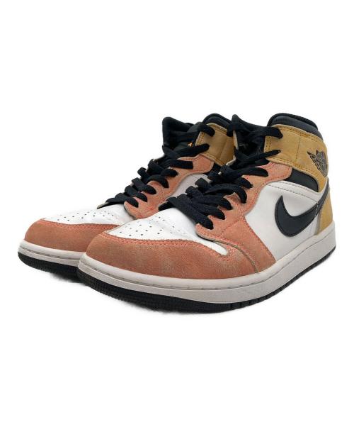 NIKE（ナイキ）NIKE (ナイキ) AIR JORDAN 1 MID SE / エア ジョーダン 1 MID SE ピンク サイズ:27cmの古着・服飾アイテム