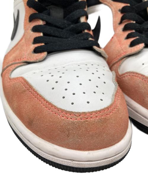 NIKE（ナイキ）NIKE (ナイキ) AIR JORDAN 1 MID SE / エア ジョーダン 1 MID SE ピンク サイズ:27cmの古着・服飾アイテム