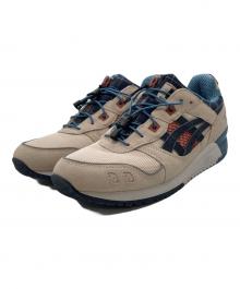 asics×KEBOZ×MITA SNEAKERS（アシックス×ケボズ×ミタ スニーカーズ）の古着「GEL-LYTE III OG」｜ベージュ