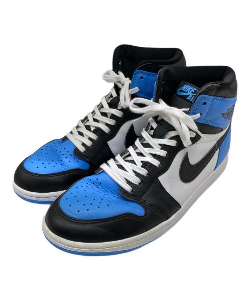 NIKE（ナイキ）NIKE (ナイキ) Air Jordan 1 Retro High OG / エア ジョーダン 1 レトロ ハイ OG ブルー×ブラック サイズ:28㎝の古着・服飾アイテム