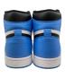 中古・古着 NIKE (ナイキ) Air Jordan 1 Retro High OG / エア ジョーダン 1 レトロ ハイ OG ブルー×ブラック サイズ:28㎝：18000円