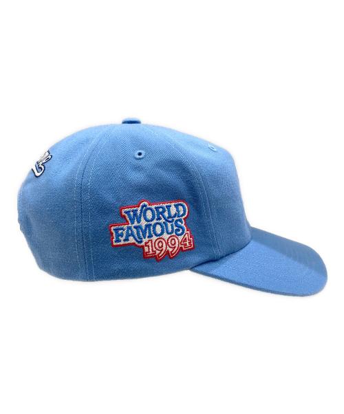 SUPREME（シュプリーム）SUPREME (シュプリーム) 25SS World Famous S Logo 6-Panel / 25SS ワールドフェイマスSロゴ6パネルキャップ ブルーの古着・服飾アイテム