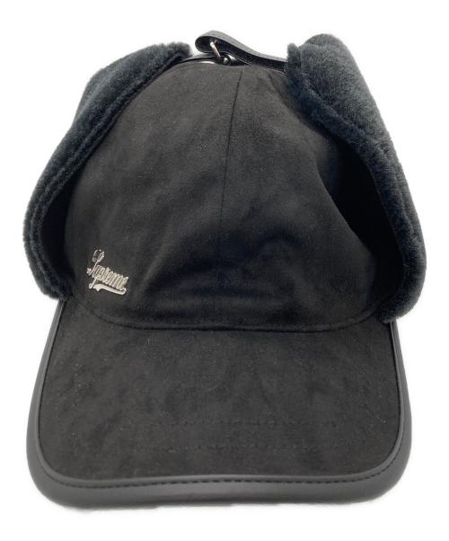 SUPREME（シュプリーム）SUPREME (シュプリーム) 22AW Shearling Earflap 6-Panel Cap / シアリングイヤーフラップ6パネルキャップ ブラックの古着・服飾アイテム